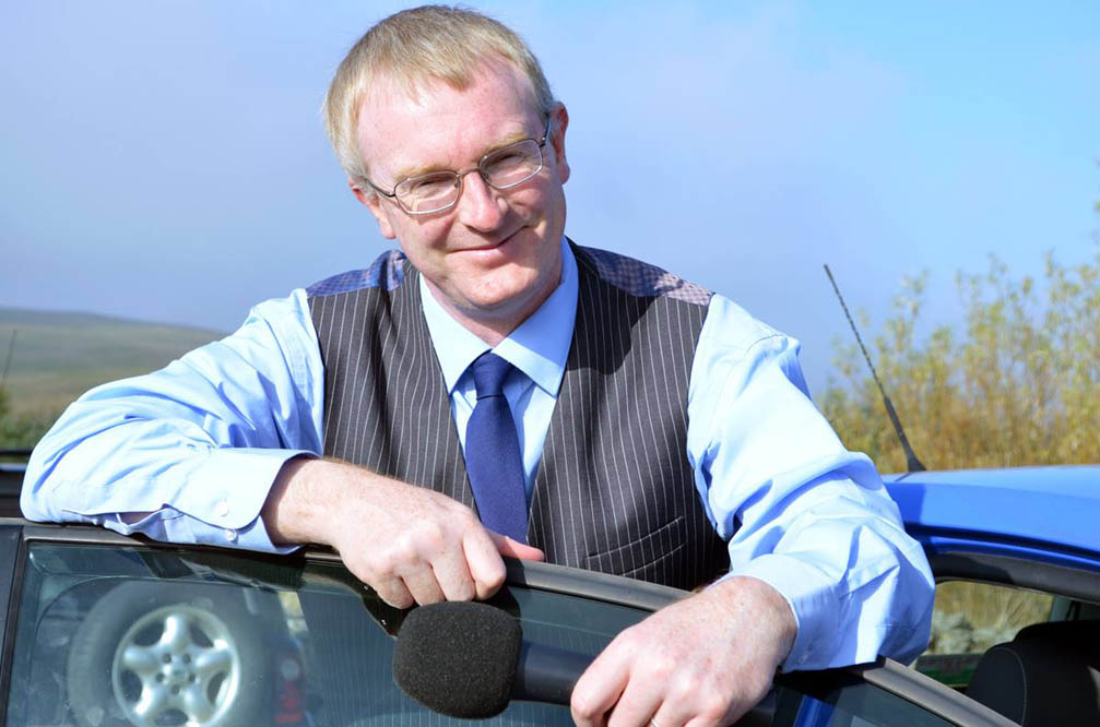 Image of Chris Dearden, BBC Radio Cymru / Wales reporter