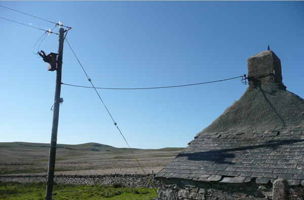 Showing the open, barren, treeless landscapes of Hiraeth moor.