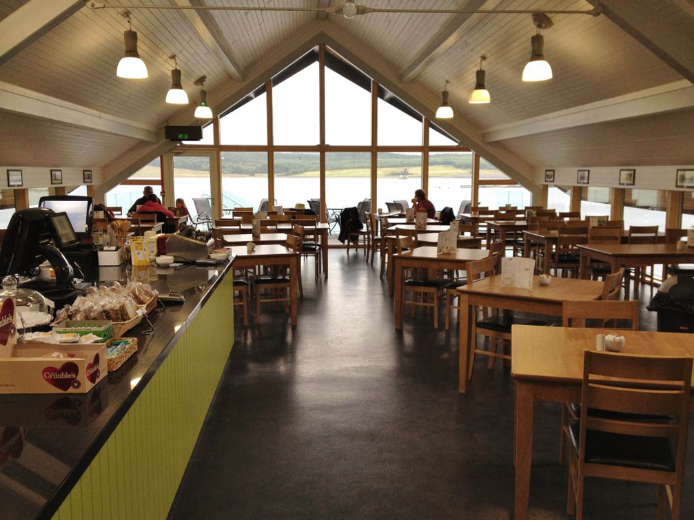 Llyn Brenig Visitor Centre Cafe where the 1st of 3 meetings thus far took place